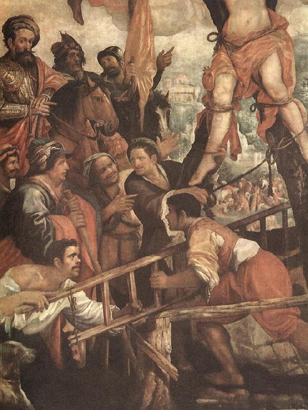 ROELAS, Juan de las The Martyrdom of St Andrew fj oil painting image